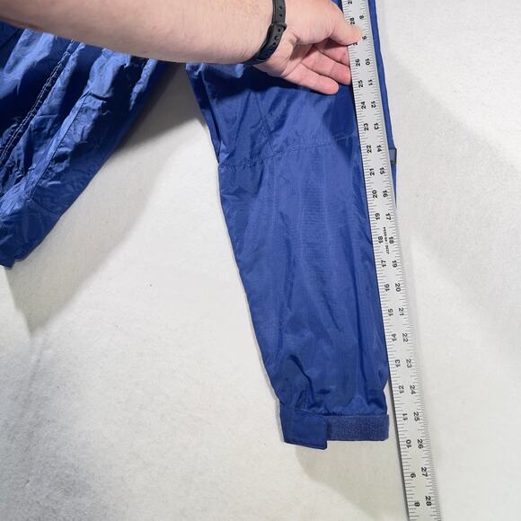 Head Nylon Wind Shell Mens Hooded Full Zip Adjustable Cuffs Waist Rainbow Zipper - Picture 6 of 16